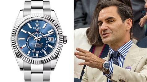 roger federer orange rolex|roger federer rolex wimbledon.